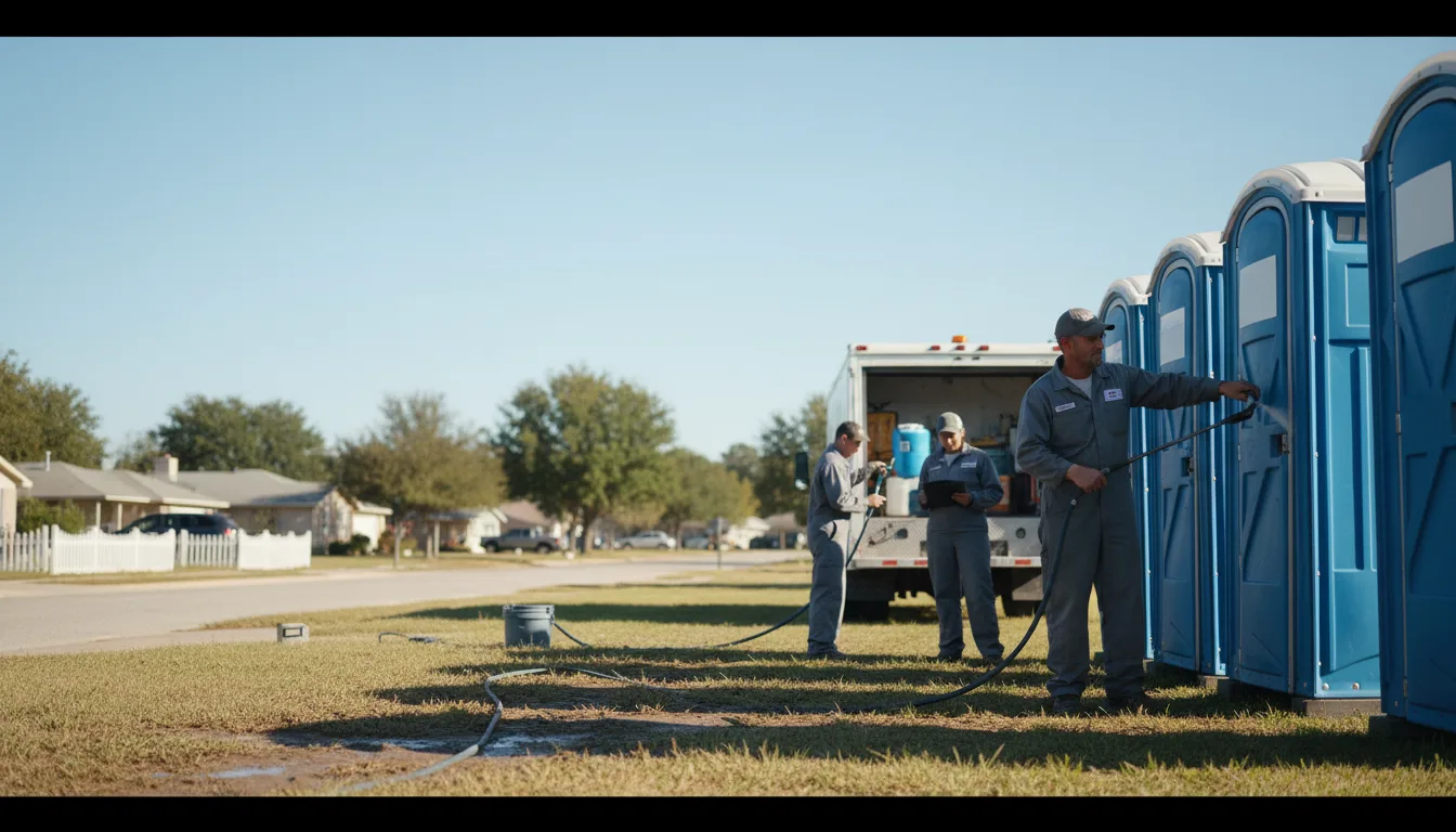 Long-Term Portable Toilet Rental in Ovid, MI near me